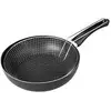 Image de IBILI - Poêle à frire avec panier New Induplus, 26 cm, Aluminium, Antiadhésif, Compatible avec l’induction