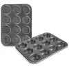 Image de Plaque 12 biscuits perforée en acier 6 cm Ibili