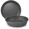 Image de Moule haut perforé antiadhérent en acier 24 cm Ibili