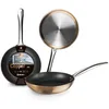 Image de IBILI - Poêle Natura Copper, 22 cm, Aluminium, Antiadhésif style pierre, Compatible avec l’induction