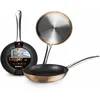 Image de IBILI - Poêle Natura Copper, 30 cm, Aluminium, Antiadhésif style pierre, Compatible avec l’induction