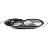 Image de IBILI - Poêle à paella Fusion, 34 cm, Aluminium, Antiadhésif, 6 portions, Compatible avec l’induction