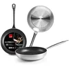 Image de IBILI - Poêle Gastronomy, 32 cm, Aluminium, Xylan antiadhésif, Conception spécialement adaptée pour les cuisinières au gaz