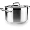 Image de IBILI - Faitout avec couvercle inox Ebbe 26 cm, acier inoxydable 18/10, compatible induction