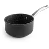 Image de IBILI Casserole à quartz en aluminium forgé, manche en acier inoxydable, 16 cm, 1,3 litre, antiadhésive, adaptée pour l'induction