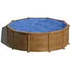 Image de Gre Piscine en Acier Ronde Mauritius Madera avec Filtre à Sable 460x132 cm