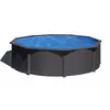 Image de Piscine hors sol acier ronde 3,70 m x h.122cm Gré KIT350GYD avec pompe