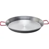 Image de BCSA 10040 Plat à Paëlla Acier Poli Noir 40 cm