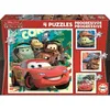 Image de Puzzle progressif CARS Disney Dessins animés et BD EDUCA 83386 dès 3 ans