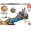 Image de Educa Puzzle 3D - Puzzle 3D en Bois - Brooklyn Bridge, Manhattan Dream