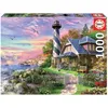 Image de Puzzle Paysage et Nature - EDUCA - Phare A Rock Bay - 1000 pièces - Adulte