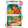 Image de Educa - Disney Animals | Comprend 2 Puzzles en Carton recyclé de 20 chacun - Deux Fois Plus de Plaisir ! | Recommandé à partir de 3 Ans (18103)