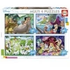 Image de Educa 4 Puzzles Multi - Classiques Disney