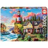 Image de Educa - Puzzle de 3000 pièces pour Adultes | Phare Près de l'Océan. Mesure: 120 x 85 cm | Comprend Un Service de pièce Perdue au Stock d'échappement | À partir de 14 Ans (18507)