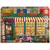 Image de Educa - Puzzle de 4000 pièces pour Adultes | Librairie Vintage. Comprend Un Service de pièce Perdue au Stock d'échappement | À partir de 14 Ans (18582)