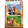 Image de Educa 2 Puzzles - The Lion King