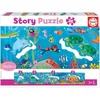 Image de Educa - Didacta Story Puzzle Monde sous-Marin | Puzzle panoramique pour Enfants | 26 pièces | Recommandé à partir de 3 Ans (18902)