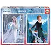 Image de Educa - 2 Puzzles de 500 pièces pour Enfants et Adultes | Disney La Reine des Neiges | À partir de 11 Ans (19016)