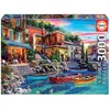 Image de Educa - Puzzle de 3000 pièces pour Adultes | Coucher du Soleil a Côme | Mesure : 120 x 85 cm | Comprend Un Service de pièce Perdue au Stock d'échappement | À partir de 14 Ans (19052)