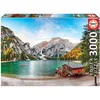 Image de Educa - Braies de lac en Automne | Puzzle de 3000 pièces | Mesure approximative: 120 x 85 cm | Comprend Un Service de pièce Perdue au Stock d'échappement | À partir de 14 Ans (19281)