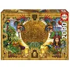 Image de Educa - Puzzle de 2000 pièces pour Adultes | Montage Aztèque Maya. Mesure : 96 x 68 cm | À partir de 14 Ans (19565)