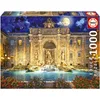Image de Educa - Puzzle de 1000 pièces pour Adultes | Fontana di Trevi, Rome. Mesure: 68 x 48 cm. À partir de 14 Ans (19923)