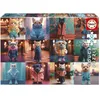 Image de Puzzle - EDUCA - Animaux à la Mode - 200 pièces - Activité ludique - Développe la concentration