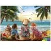 Image de Educa Chiens sur la plage