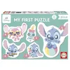 Image de Educa - Baby Stitch Puzzles Bébé | Coffret 5 Puzzles Progressifs de 2 à 4 pièces | Disney | Dès 18 Mois (20471)