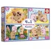 Image de Educa 4 Puzzles - Capyfun