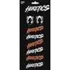 Image de Blister de 8 Broches Team Heretics, 80 x 180 mm