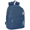 Image de Safta DONALD DENIM - Sac à dos pour ordinateur portable 14,1", idéal pour les jeunes de différents âges, confortable et polyvalent, qualité et résistance, 31 x 16 x 41 cm, couleur denim