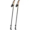 Image de AKTIVE Canne Extensible de randonnée, poignée en liège, Pointe métallique ou Caoutchouc, Longueur réglable de 82 à 135 cm, système de Fermeture Rapide, Sangle réglable, bâtons de Trekking Pliables
