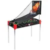 Image de COLORBABY CB Games, Table multijeux 12 en 1, Football, Ping-Pong, Hockey, Basket-Ball, Jeux de société, 92 x 41 x 61 cm, Baby-Foot pour Enfants, Cadeau pour Toute la Famille (85420)