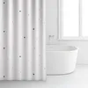 Image de Rideau de douche - Blanc - Polyester - 180 x 200 cm - RAYEN
