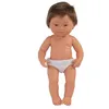Image de Miniland Poupée bébé avec Syndrome de Down Garçon Caucasen Blanc 38 cm