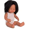 Image de Miniland Dolls : Poupée Latina Fille avec Syndrome Down en Vinyle Doux de 38 cm. Présentée avec vêtements intérieurs dans Une boîte Cadeau (31268)