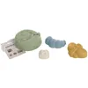 Image de Miniland ECO Sand Molds Cool - Jouet pour Enfants avec Un Set de 4 pièces de Figurines de la mer.