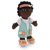 Image de Miniland Diversity 96318 Poupée de Fixation Fille Africaine