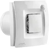 Image de Unelvent Silent Dual 100 - Aérateur intelligent avec détection hygro et présence - Poêle en acier 1800 BTU