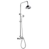 Image de ROUSSEAU Colonne de douche avec robinet mélangeur Retro - Chrome