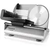 Image de Taurus Cutmaster - Trancheuse électrique 150W, Pour jambon, viande et saucisson, Découpe de 1 à 15 mm, Lame en acier inoxydable de 19 cm, Table de découpe pliable, Protection des doigts