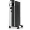 Image de Taurus Agadir 1500 Radiateur Bain d’Huile Digital 1500W, 7 Éléments, ECO | 3 puissances, minuterie, température 5 à 35 °C, hors-gel, roulettes; 15 m²
