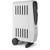 Image de Taurus Tuareg 1500 - Radiateurà bain d huile 1500W, 3 niveaux de puissance, Double effet : radiation et convection, Thermostat, Humidificateur intégré, Poignée et roues, Rangement de câble, Gris