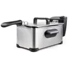 Image de Taurus Fry3 - Friteuse électrique 2000W, 3L, Position égouttage huile, pour 4 à 5 portions, Température réglable, Inox, Gris