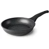 Image de Lacor - 24130 - Poêle Eco-Pierre, Poêle Anti-Adhérente Tricapa, Aluminium Foncé, Manche Ergonomique, Induction et tous types de Cuisines, Ø30 cm, Ecologique et Sans PFOA