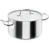 Image de Braisière avec couvercle Inox pro - D : 32 cm