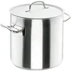 Image de Marmite traiteur Inox pro D : 40 cm + couvercle - inox