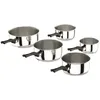 Image de Batterie de 5 casseroles en inox Estudio - D: 12 cm à D: 20 cm