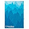Image de Waves Blue - Synthetic filling camping blanket
